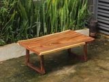  BÀN SOFA GỖ ME TÂY 106 x 62-65 x 4.5 cm 