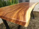  BÀN GỖ ME TÂY 160 x 64 - 74 x 5 cm 