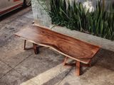  BÀN GỖ ME TÂY 200 x 65-59-61 x 5 cm 