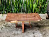  BÀN GỖ ME TÂY 116 x 73-58-67 x 5 cm 