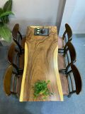  BÀN GỖ ME TÂY 150 x 61 - 67 x 5 cm 