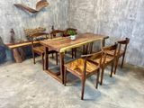  BÀN GỖ ME TÂY 160 x 64-72 x 5 cm 