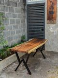  BÀN GỖ ME TÂY 160 x 60-63 x 5 cm 