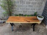  BÀN GỖ ME TÂY 160 x 60-63 x 5 cm 