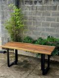  BÀN GỖ ME TÂY 174 x 70-65-64 x 5 cm 
