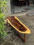  BÀN GỖ ME TÂY 175 x 35-50 x 3 cm 