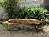  BÀN GỖ ME TÂY 175 x 35-50 x 3 cm 