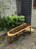  BÀN GỖ ME TÂY 175 x 35-50 x 3 cm 