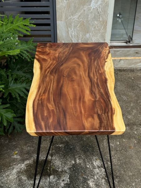  BÀN GỖ ME TÂY 120 x 58-65 x 3.5 cm 