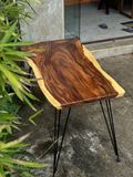  BÀN GỖ ME TÂY 120 x 58-65 x 3.5 cm 