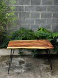  BÀN GỖ ME TÂY 120 x 58-65 x 3.5 cm 
