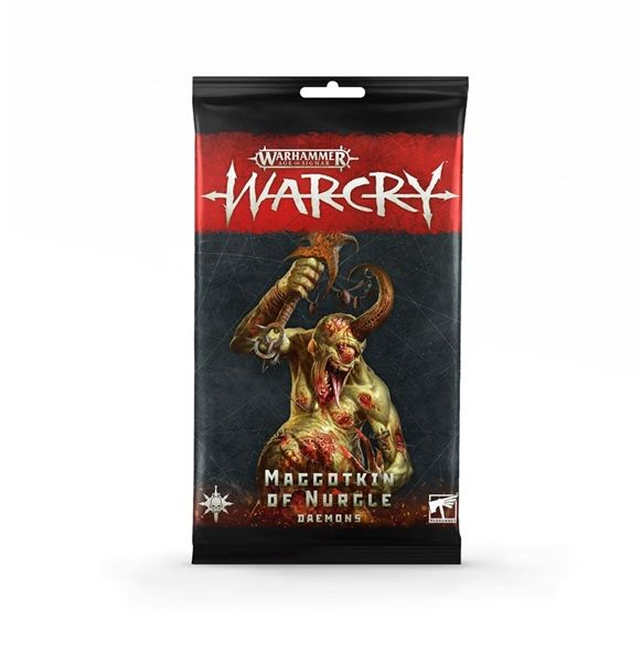  Warcry: Maggotkin of Nurgle Daemons Cards 