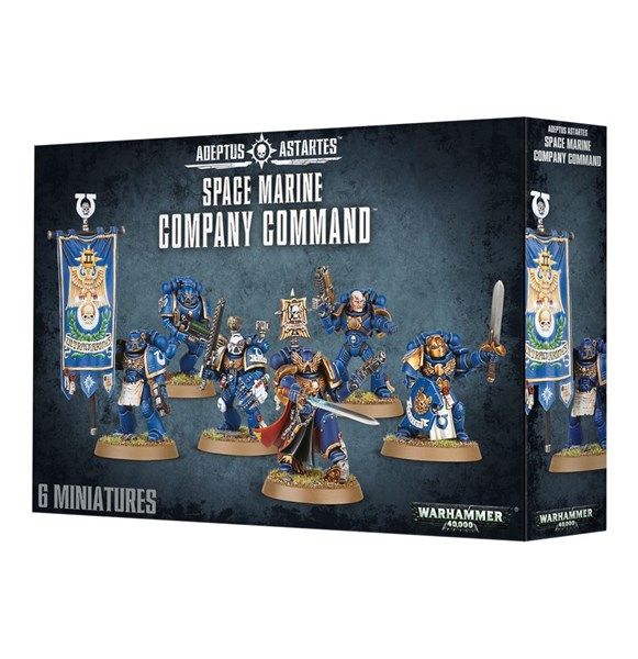  SPACE MARINES COMPANY COMMAND 