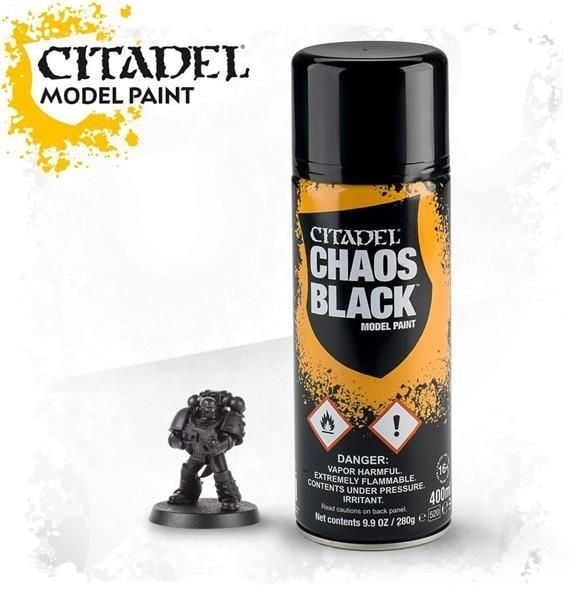  CHAOS BLACK SPRAY 