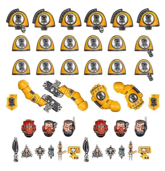  Imperial Fists Primaris Upgrades and Transfers 