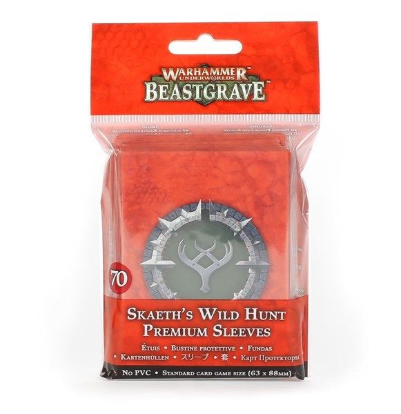  Warhammer underworlds: Beastgrave – Skaeth's Wild Hunt Card Sleeves 