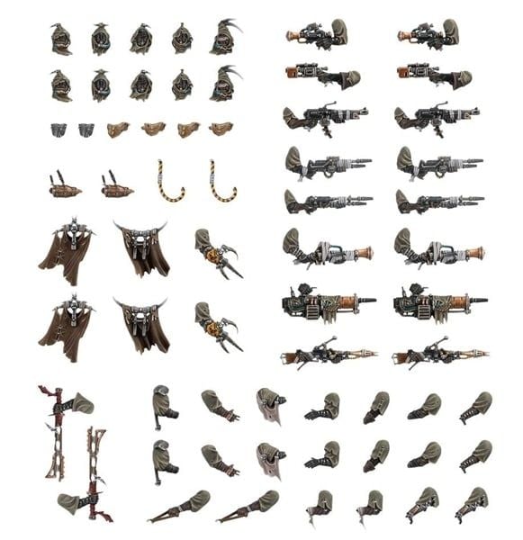  ASH WASTE NOMADS WEAPONS & UPGRADES 