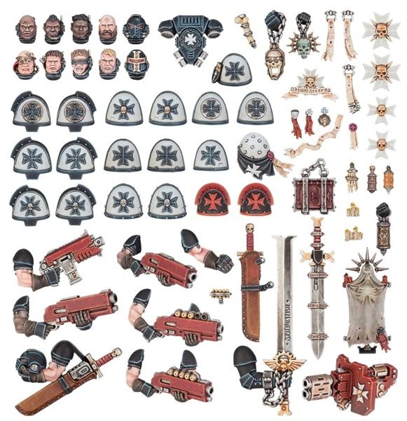  BLACK TEMPLARS: UPGRADES AND TRANSFERS 