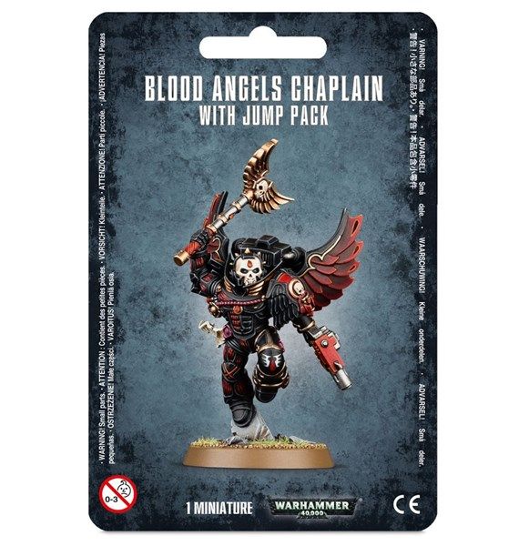  BLOOD ANGELS CHAPLAIN WITH JUMP PACK 