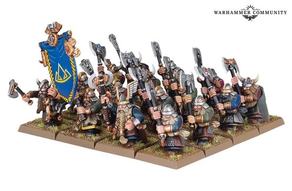  DWARFEN MOUNTAIN HOLDS: DWARF WARRIORS 