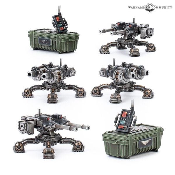  NECROMUNDA: TRAZIOR PATTERN SENTRY GUNS 