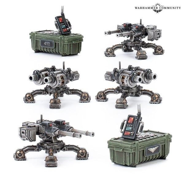  NECROMUNDA: TRAZIOR PATTERN SENTRY GUNS 