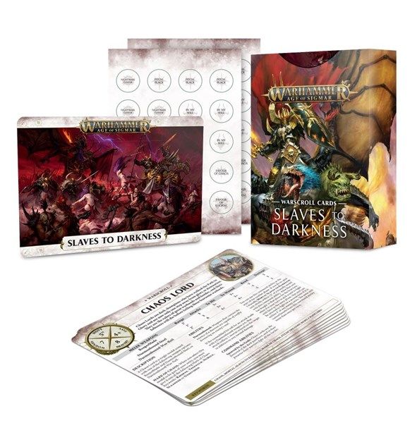  Warscroll Cards: Slaves to Darkness 