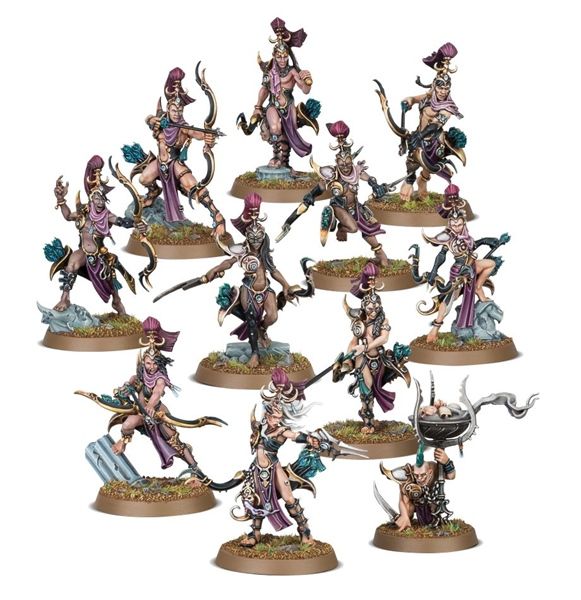  HEDONITES OF SLAANESH: BLISSBARB ARCHERS 