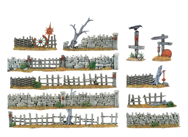  THE OLD WORLD: WALLS AND FENCES 