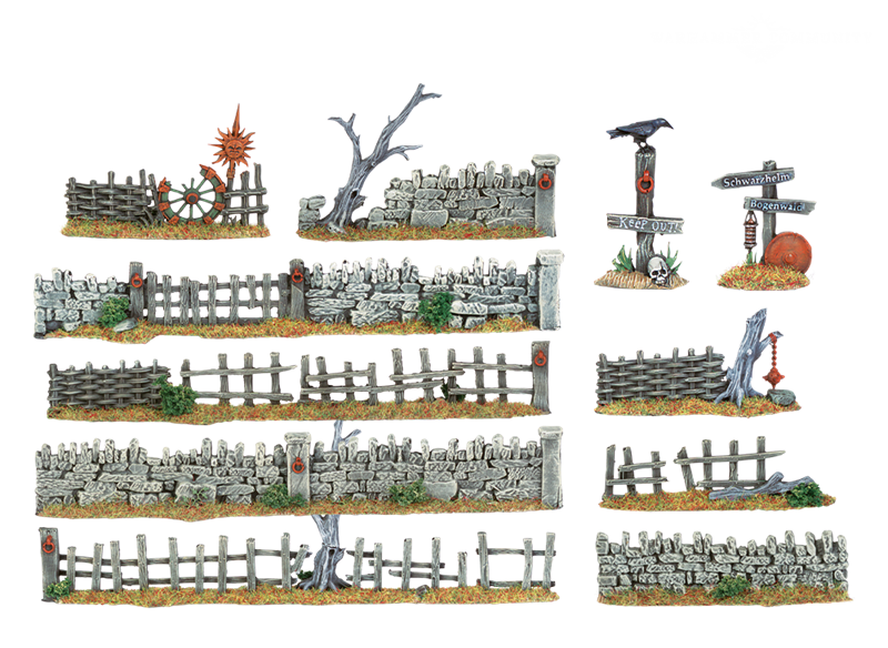  THE OLD WORLD: WALLS AND FENCES 
