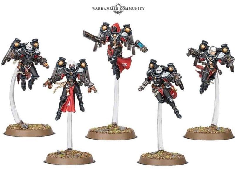 Warhammer 40.000 Adepta Sororitas Retributor Squad Produktbild-Vorschau 3