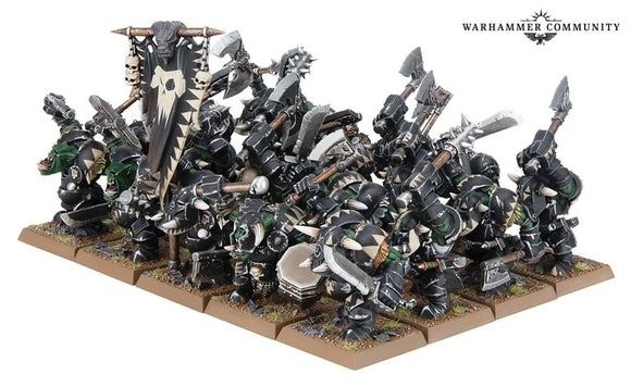 Orc & Goblin Tribes: Black Orc Mob 