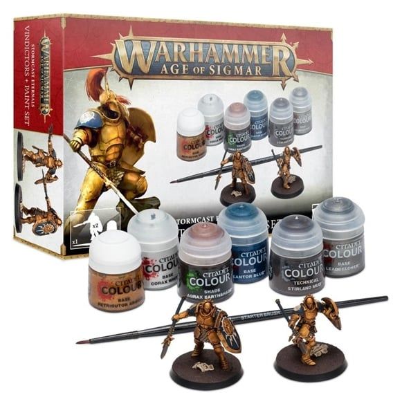  AOS STORMCAST ETERNALS + PAINT SET 