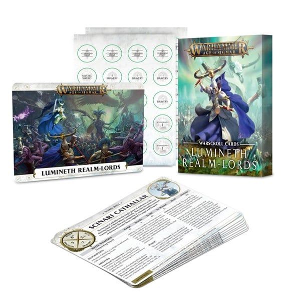  Warscroll Cards: Lumineth Realm-lords 