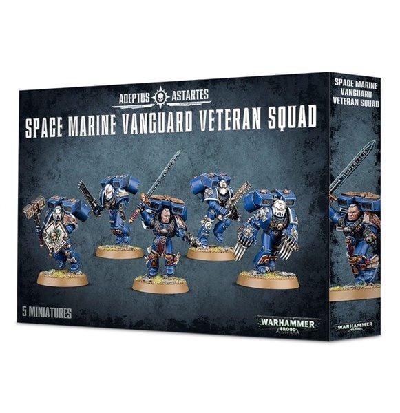  SPACE MARINES VANGUARD VETERAN SQUAD 