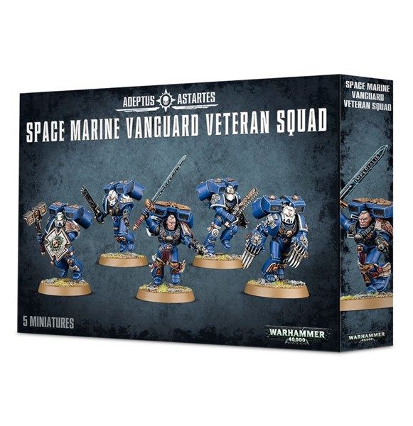  SPACE MARINES VANGUARD VETERAN SQUAD 