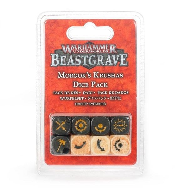  WHU: MORGOK'S KRUSHAS DICE SET 