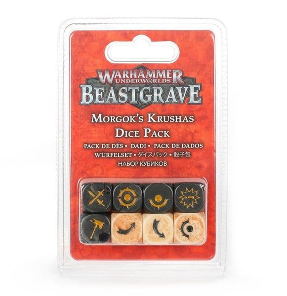  WHU: MORGOK'S KRUSHAS DICE SET 