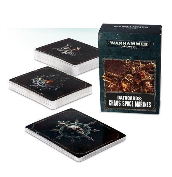  DATACARDS: CHAOS SPACE MARINES 2 (ENG) 