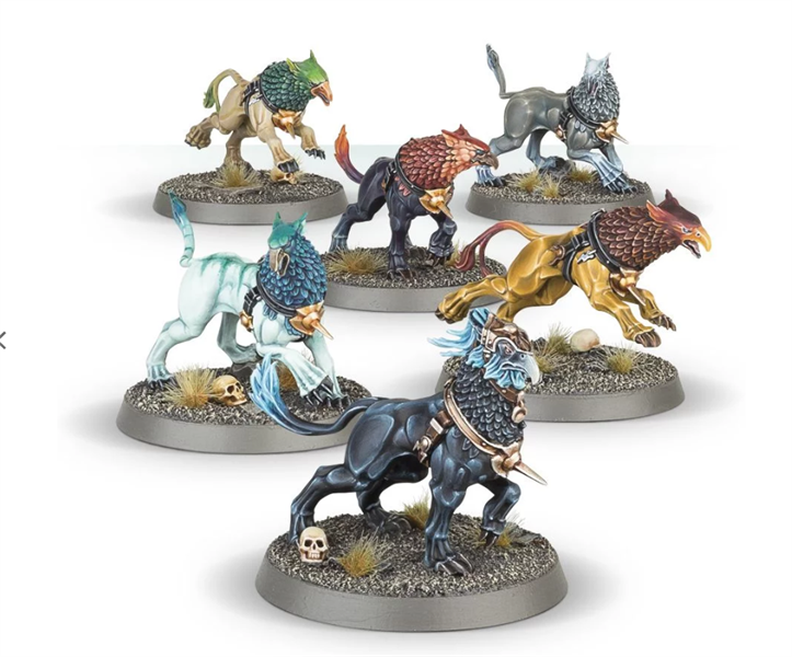  Stormcast Eternal Gryph-Hounds 