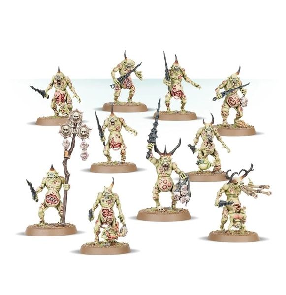  Plaguebearers of Nurgle 