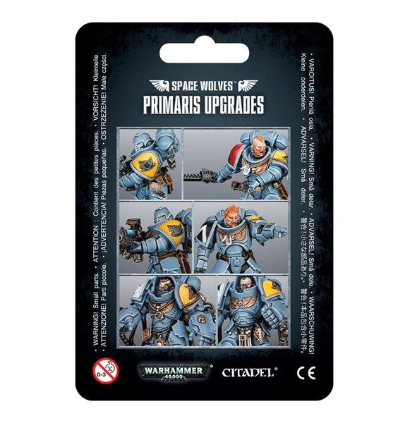  SPACE WOLVES PRIMARIS UPGRADES 