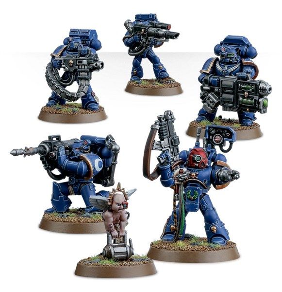  SPACE MARINES DEVASTATOR SQUAD 