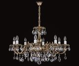 ĐÈN CHÙM TIỆP CR-0011-08-20 BRASS ANTIQUE