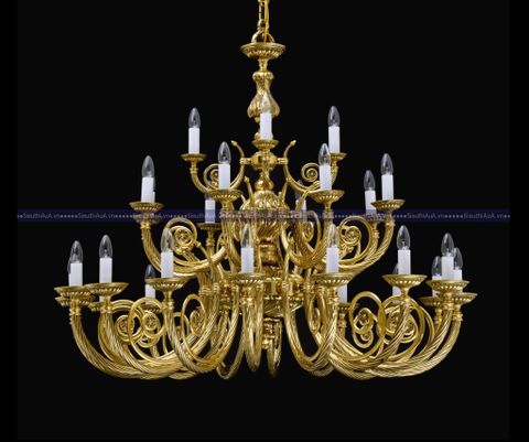 ĐÈN CHÙM ĐỒNG TIỆP 10719-16+8+4