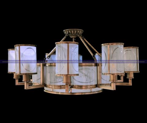 Đèn chùm đồng A503-AP-8322-10