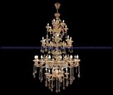 Đèn chùm thông tầng pha lê K9 A505-8201-6+16+10+6