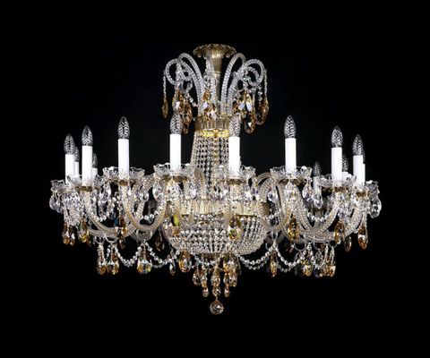 ĐÈN CHÙM TIỆP PROSERPINA XV BRASS ANTIQUE CE - 8003