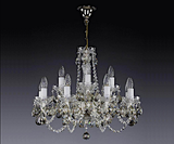 ĐÈN CHÙM TIỆP CARMEN NICKEL-8007