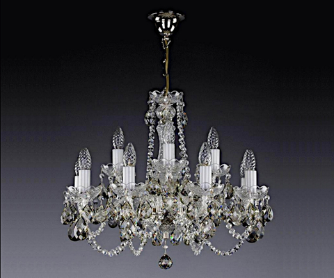 ĐÈN CHÙM TIỆP CARMEN NICKEL-8007